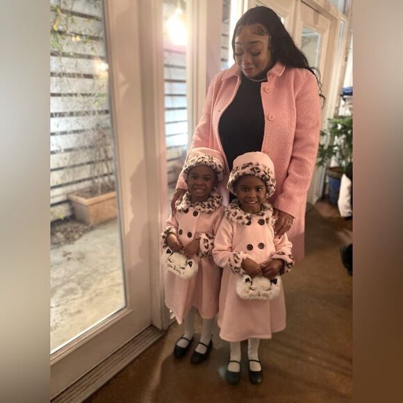 Toddler Fleece Coat & Hat! 🩷🩷 - Picture 3 of 3